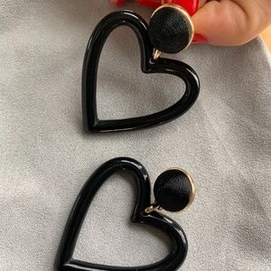 Heart Hoop Earrings